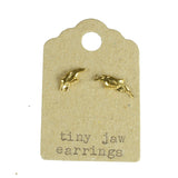 Tiny Jaw Earrings