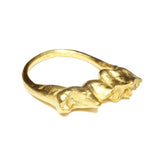Ram and Fox Tooth Molar Ring