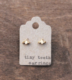 Tiny Teeth Earrings