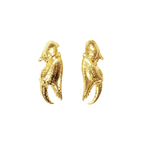 Shore Crab Pincer Earrings