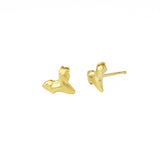 Little Husky Tooth Stud Earrings