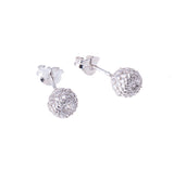 Young Acorn and diamond earrings